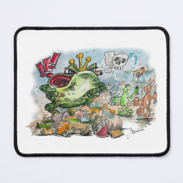 Item preview, Frog Prince Garbage Mountain designed and sold by Tangsworld.