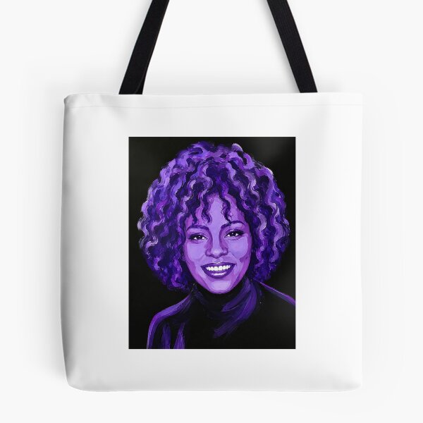 Artikelvorschau, Whitney Houston Lila Porträt entworfen und verkauft von Portrait Haven.
