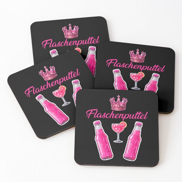 Item preview, Bottle Pussergeant Drinking Toast Women's Party Pink designed and sold by Loona97.