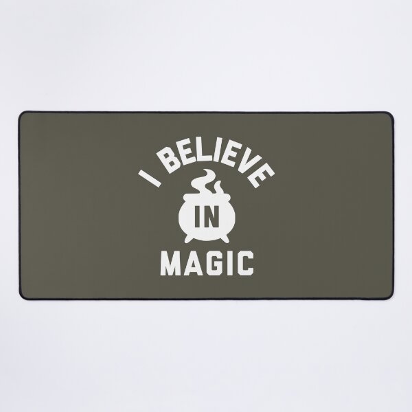 Item preview, I Believe in Magic Funny Magical Fantasy Halloween Witchy Quote #6 designed and sold by SalahBlt.