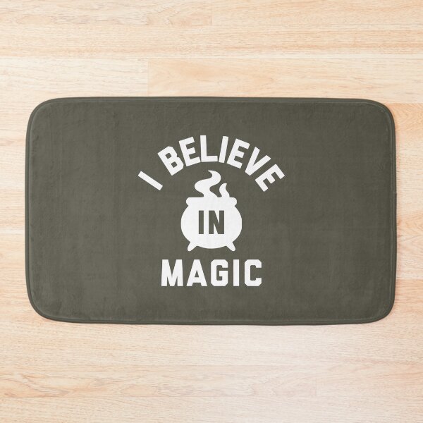 Item preview, I Believe in Magic Funny Magical Fantasy Halloween Witchy Quote #6 designed and sold by SalahBlt.