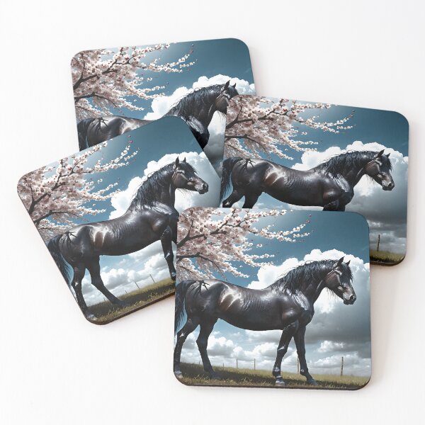 Item preview, But the big black horse said, "Look this way" - He said, "Hey lady, will you marry me?" 26 designed and sold by deep-sea-birds.