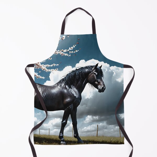 Item preview, But the big black horse said, "Look this way" - He said, "Hey lady, will you marry me?" 26 designed and sold by deep-sea-birds.