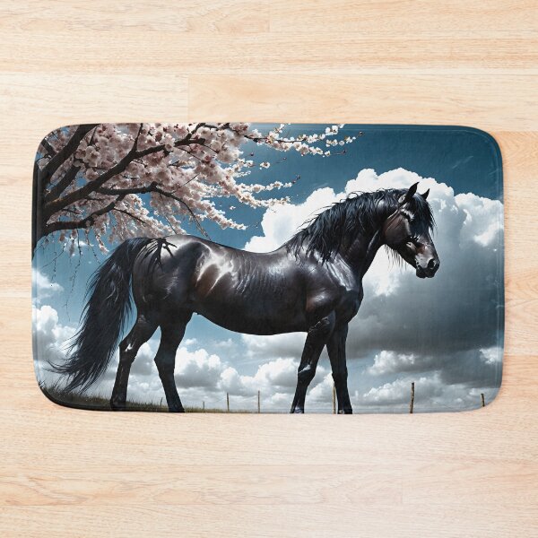 Item preview, But the big black horse said, "Look this way" - He said, "Hey lady, will you marry me?" 26 designed and sold by deep-sea-birds.