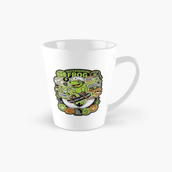 Item preview, Skateboarding Frog designed and sold by StickVerse by Owais.
