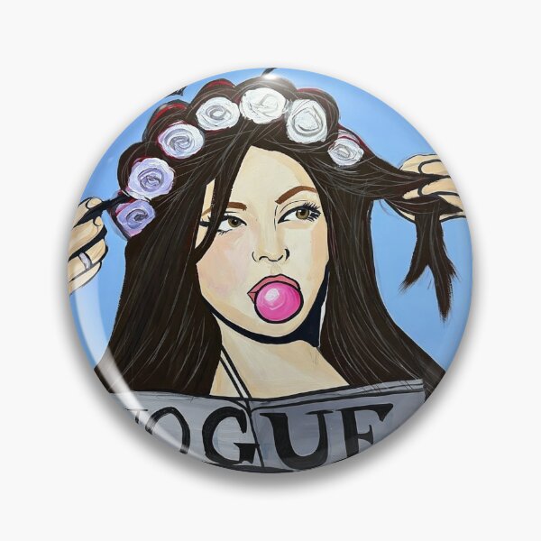 Item preview, Pop Art Girl with Magazine designed and sold by Portrait Haven.