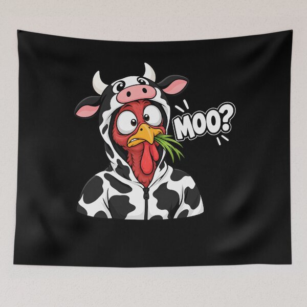 Item preview, Turkey Moo Cow Costume Disguise Funny Thanksgiving designed and sold by clothesy7.