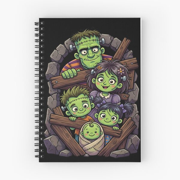 Item preview, Creepy Cute Frankenstein Family Halloween designed and sold by AvivaCreative.