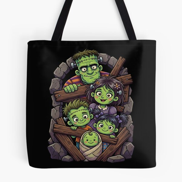 Item preview, Creepy Cute Frankenstein Family Halloween designed and sold by AvivaCreative.