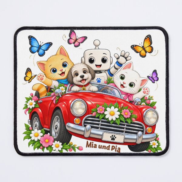 Item preview, From the book series "Mia and Pia - Coloring Fun Meets Cat Knowledge - Adventures to Color, Learn and Marvel At". designed and sold by WasserSonneWind.