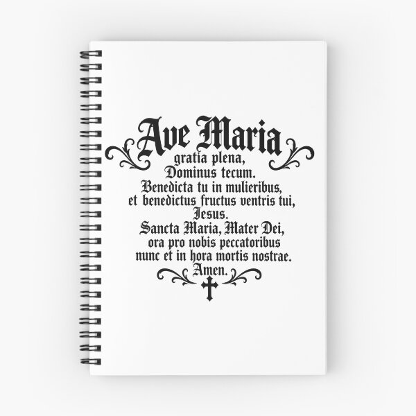 Item preview, Ave Maria Prayer – Classic Catholic Design designed and sold by Legacy Apparel Co..