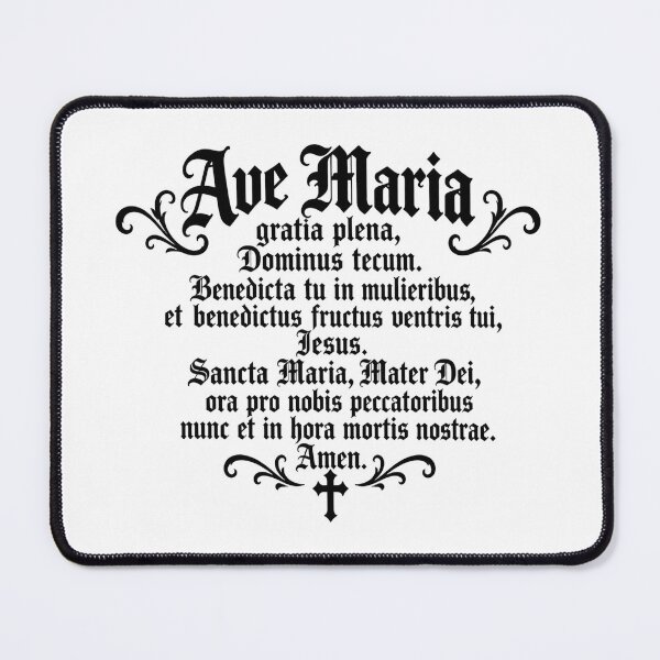 Item preview, Ave Maria Prayer – Classic Catholic Design designed and sold by Legacy Apparel Co..