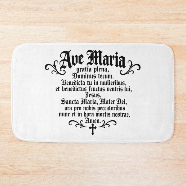 Item preview, Ave Maria Prayer – Classic Catholic Design designed and sold by Legacy Apparel Co..