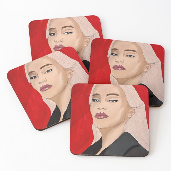 Item preview, Emilia Clarke Blonde Beauty Portrait designed and sold by Portrait Haven.