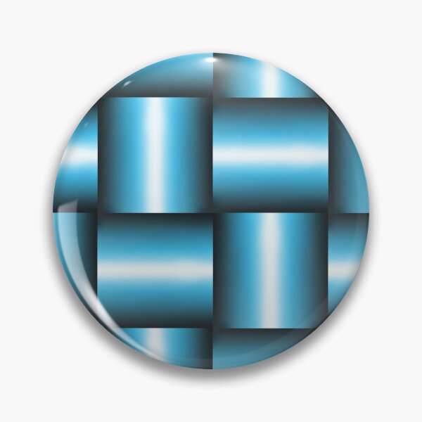 Item preview, Blue and Black Seamless Pattern – Hand Drawn Geometric Check Pattern – Modern Abstract Textile & Fabric Design designed and sold by martinspixs.