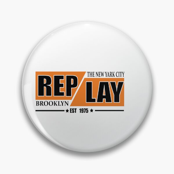Item preview, Modern Bold Typography "REPLAY" Vector Logo Design designed and sold by Carftora786.