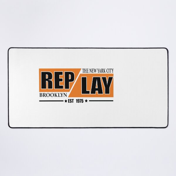 Item preview, Modern Bold Typography "REPLAY" Vector Logo Design designed and sold by Carftora786.