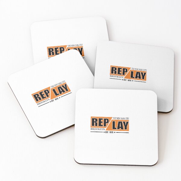 Item preview, Modern Bold Typography "REPLAY" Vector Logo Design designed and sold by Carftora786.