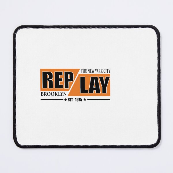 Item preview, Modern Bold Typography "REPLAY" Vector Logo Design designed and sold by Carftora786.