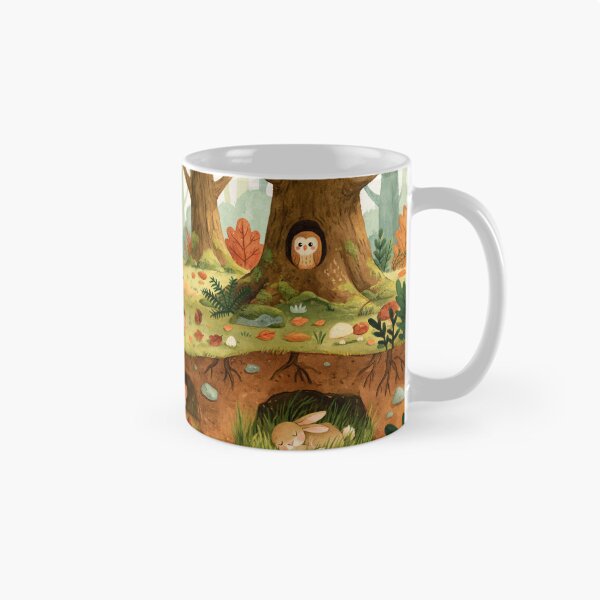 Item preview, Woodland Friends Secret Life in the Enchanted Autumn Forest designed and sold by UtArt.