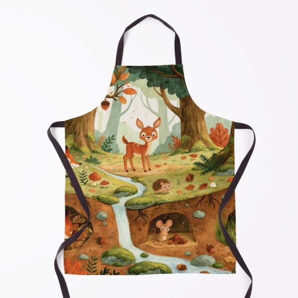 Item preview, Woodland Friends Secret Life in the Enchanted Autumn Forest designed and sold by UtArt.