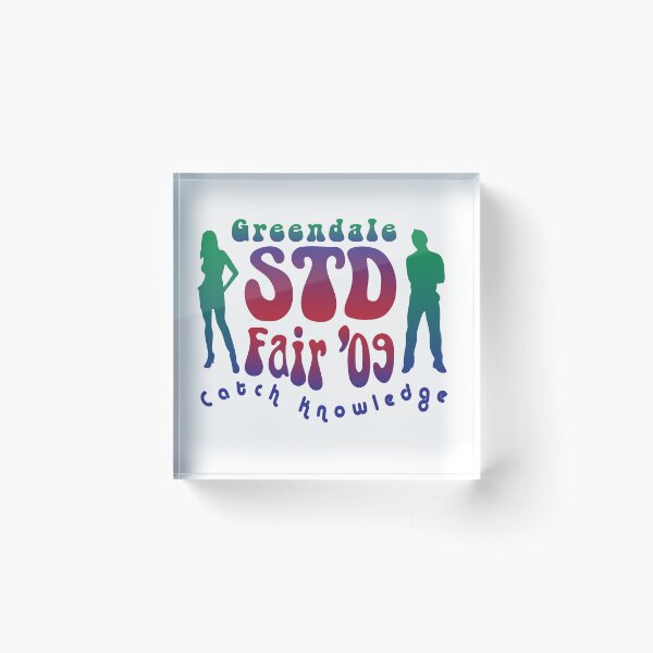 Artikelvorschau, Greendale STD Fair – Lustige Sitcom-Parodie entworfen und verkauft von Deviant Logic Design.