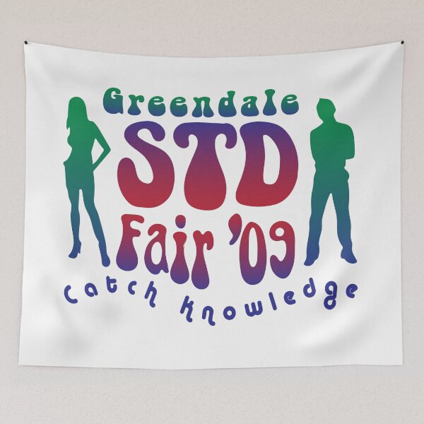 Item preview, Greendale STD Fair - Funny Sitcom Parody designed and sold by Deviant Logic Design.