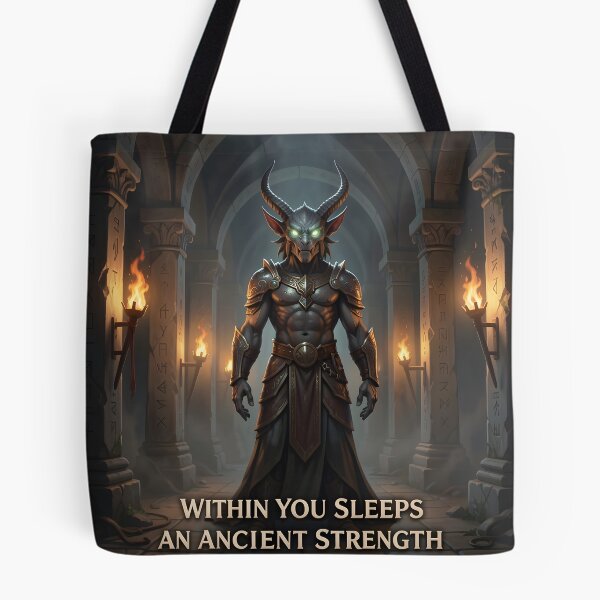 Item preview, Within You Sleeps an Ancient Strength Warrior designed and sold by yosmosverse .