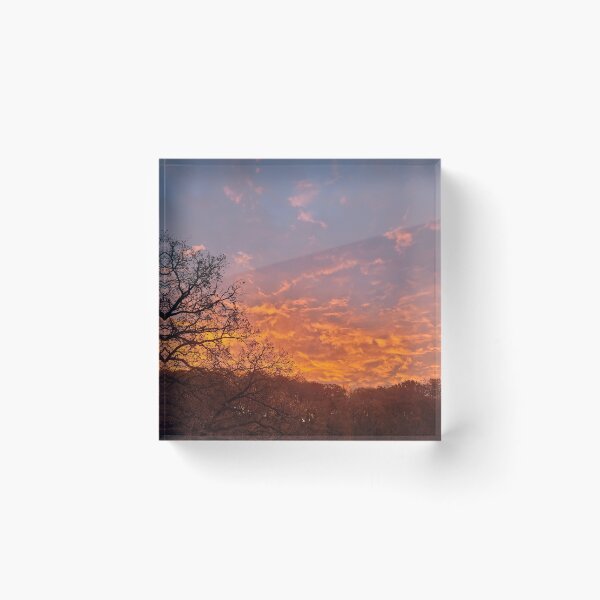 Item preview, Vibrant sunrise clouds designed and sold by 3blueroses.