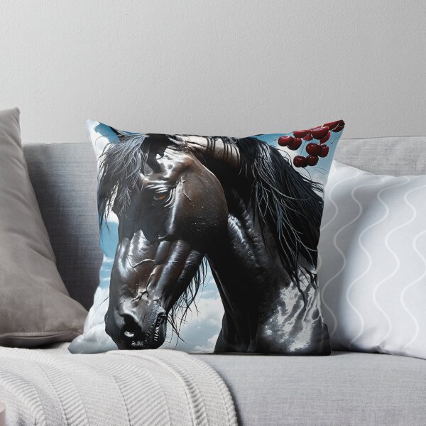 Item preview, But the big black horse said, "Look this way" - He said, "Hey lady, will you marry me?" 27 designed and sold by deep-sea-birds.