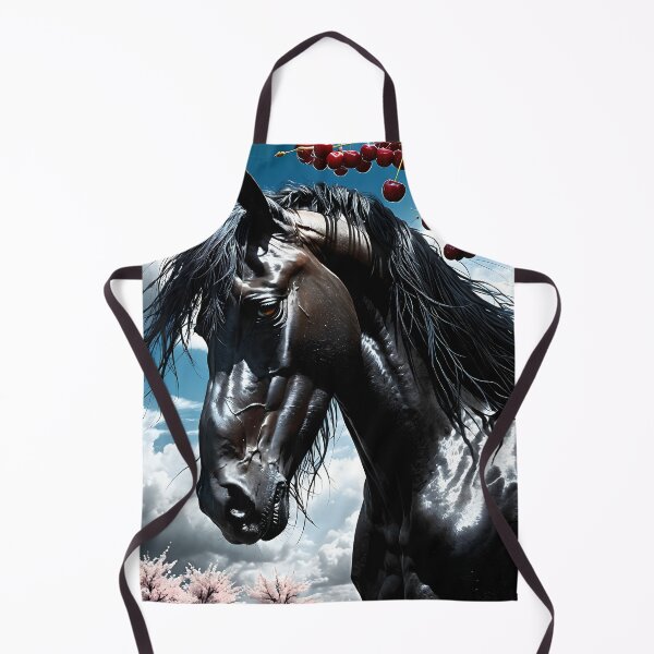 Item preview, But the big black horse said, "Look this way" - He said, "Hey lady, will you marry me?" 27 designed and sold by deep-sea-birds.