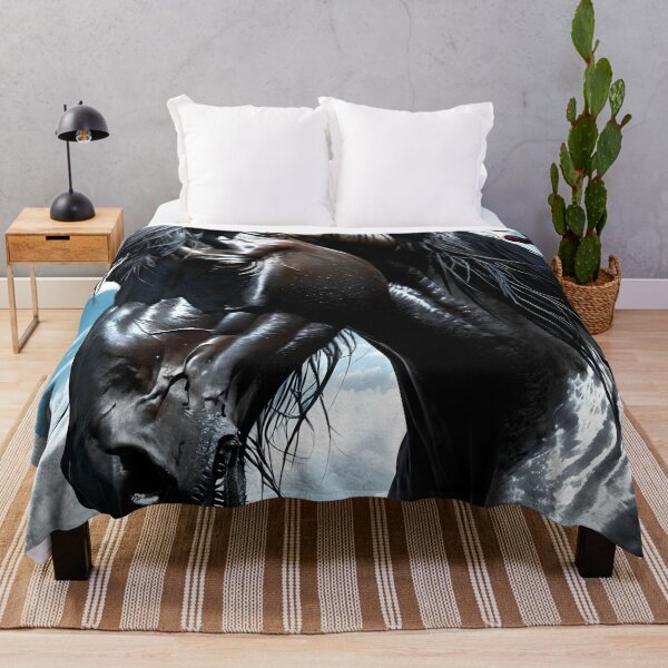 Item preview, But the big black horse said, "Look this way" - He said, "Hey lady, will you marry me?" 27 designed and sold by deep-sea-birds.