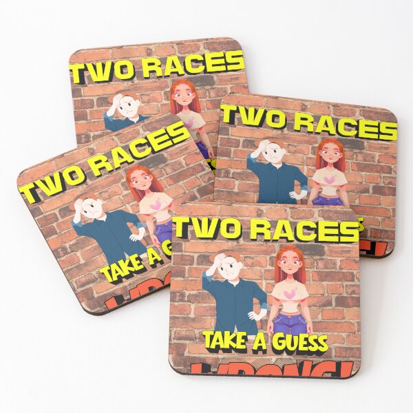 Item preview, what are the two races, care to guess? designed and sold by docksTees.