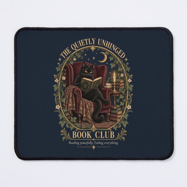 Item preview, The Quietly Unhinged Book Club designed and sold by BEASTATE.