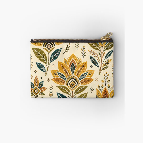 Item preview, Habesha Folk Flowers – Ethiopian Tibeb Floral Pattern designed and sold by MarekoraStudio.