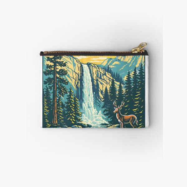 Item preview, Yosemite National Park Waterfall Poster designed and sold by Matinez Pink.
