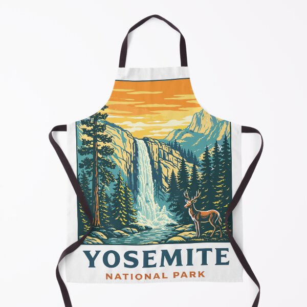 Item preview, Yosemite National Park Waterfall Poster designed and sold by Matinez Pink.