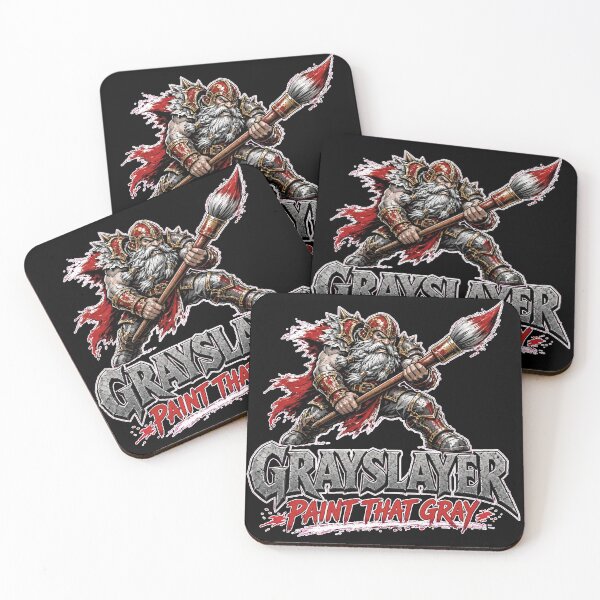 Item preview, Grayslayer Paint That Gray Miniature Painting Tabletop Dwarf designed and sold by MirengLab.
