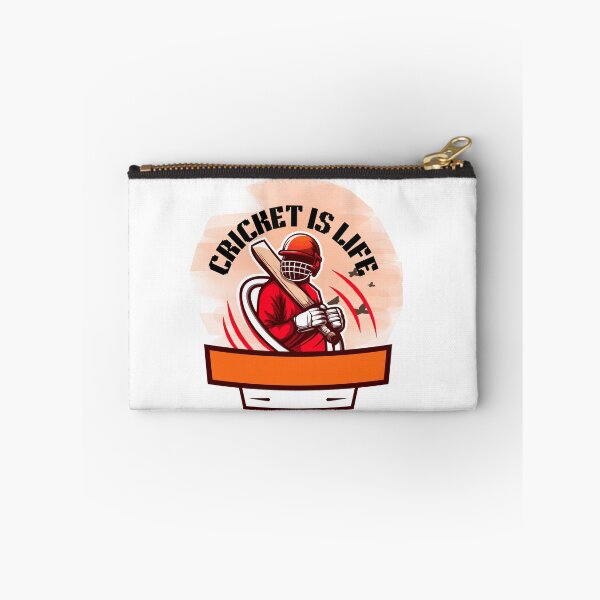 Item preview, Cricket Is Life Cricket Player Bat Sports Fan Design designed and sold by Palette _Vibes.