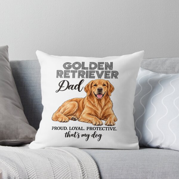 Item preview, Golden Retriever Dad Proud Loyal Dog Dad designed and sold by Loona97.