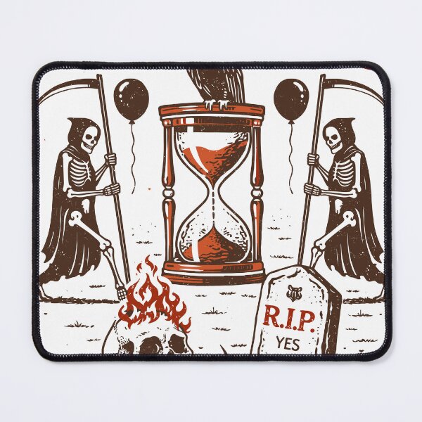 Item preview, Time Marches You Towards Death Poster designed and sold by Matinez Pink.