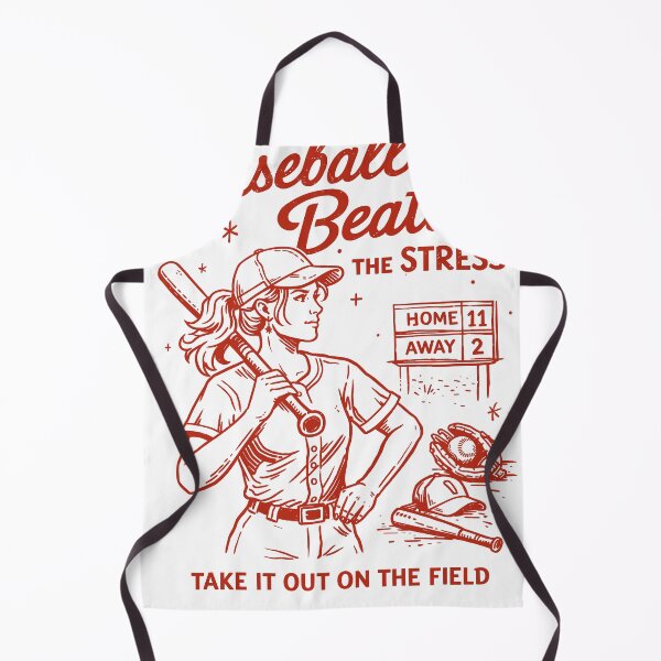 Item preview, Baseball Beats The Stress Poster designed and sold by Matinez Pink.