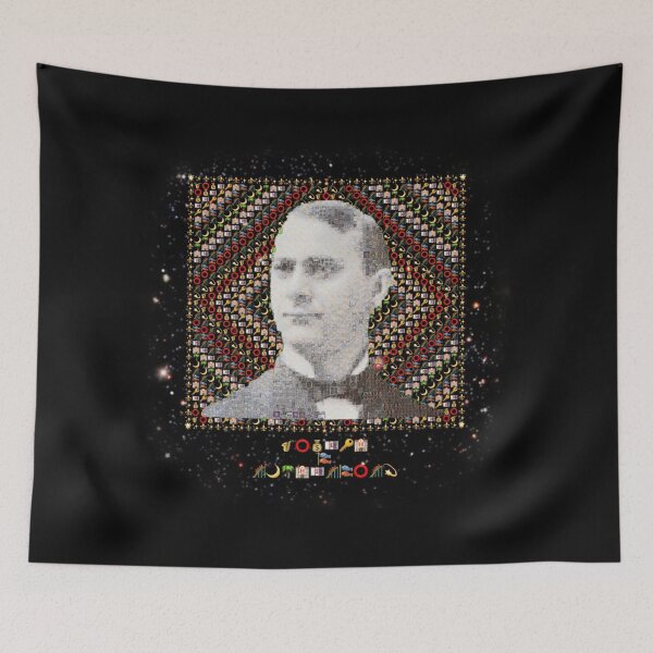 Item preview, Joseph F. Rutherford Emoji Mosaic Portrait – Jehovah’s Witnesses History Art designed and sold by Emoji Emblems.