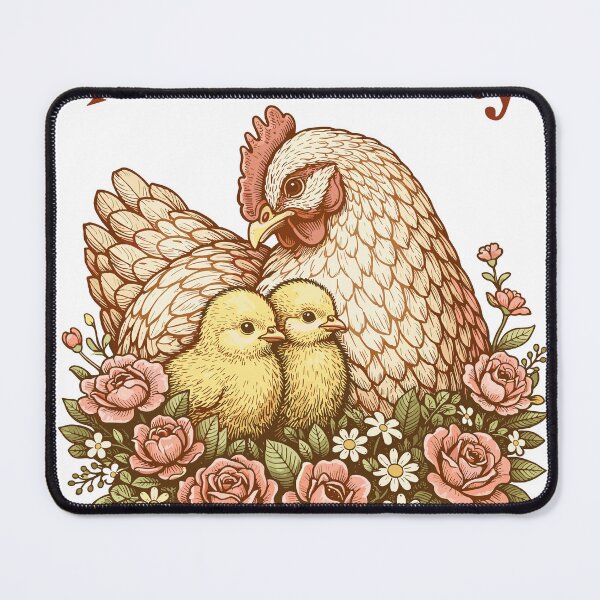 Item preview, Happy Mother's Day Hen and Chicks Poster designed and sold by Matinez Pink.