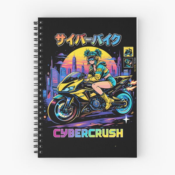 Item preview, Cybercrush Cyberpunk Bike Poster designed and sold by Matinez Pink.