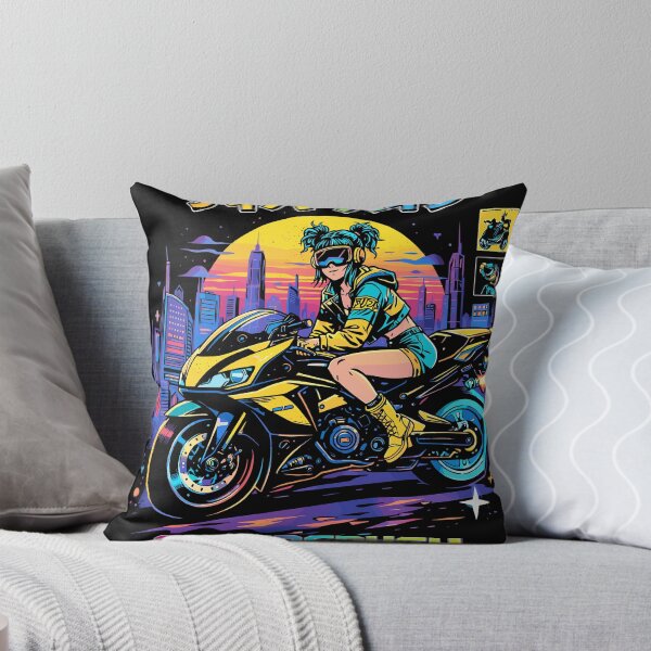 Item preview, Cybercrush Cyberpunk Bike Poster designed and sold by Matinez Pink.