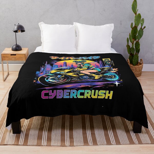 Item preview, Cybercrush Cyberpunk Bike Poster designed and sold by Matinez Pink.
