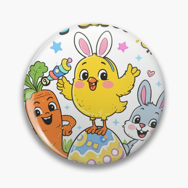 Item preview, Easter Fun Cartoon Characters Poster designed and sold by Matinez Pink.