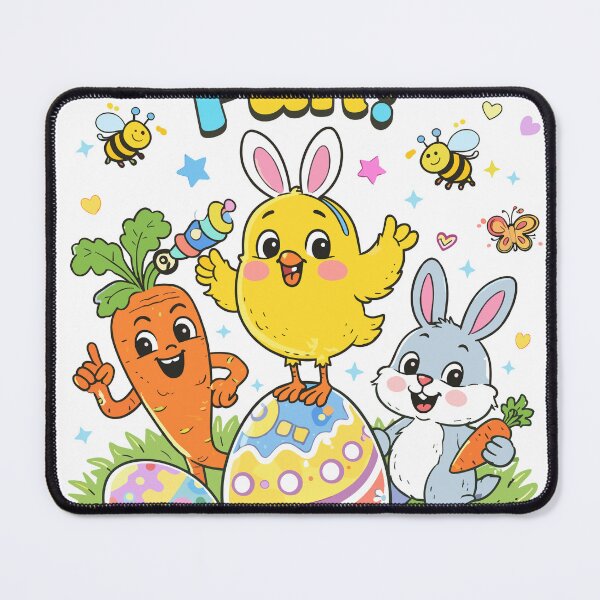 Item preview, Easter Fun Cartoon Characters Poster designed and sold by Matinez Pink.