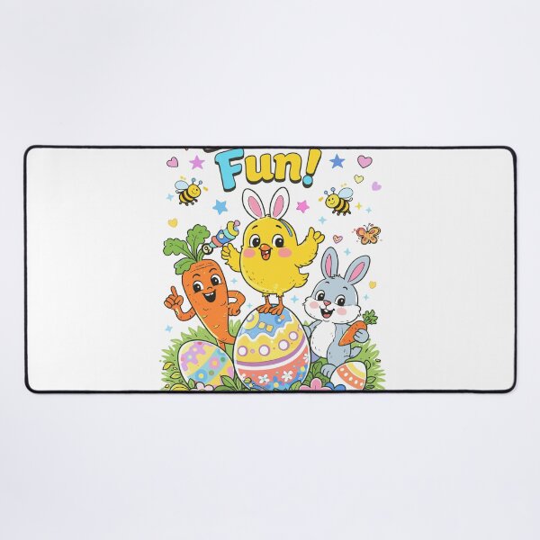Item preview, Easter Fun Cartoon Characters Poster designed and sold by Matinez Pink.
